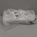 Clear Acrylic Rectangular Serving Tray with Lid  Grey Black Marbleized Grain Cake Holder, Cake Stand Display Set for Cheese, Chips, Fruit Platter