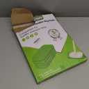 Mop Pads for Swiffer Sweeper Reusable Mop Dry Wet Mop Pad Refills Microfiber Replacement Sweeping Cloths Floor Cleaning Mopping Pad (5PCS) (Green)