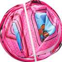 Sunny Days Entertainment Barbie Dream Camper Pop Up Play Tent Pink Indoor Playhouse for Kids Gift for Girls