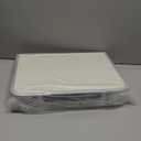 Folding Camp Table Small, 24''L x16''W with Adjustable Height Legs, Indoor Outdoor Lightweight Portable Aluminum Dining Table for Picnic Camping 2-Feet2 Heights 10"/19"