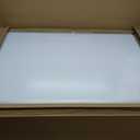 Amazon Basics Magnetic Dry Erase Whiteboard, 36"W x 24"H, Aluminum Frame, Silver/White, Easy to Install and Clean
