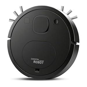 Robot Vacuum and Mop, 3000Pa Strong Suction, 3-in-1 Robotic Vacuum, Ultra-Thin for Under Furniture, Perfect for Pet Hair & Hardwood Floors, 100 Min Runtime