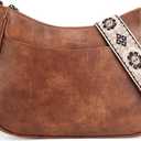 APHISON Trendy Leather Crossbody Purse with Adjustable Strap, Women's Shoulder Handbag