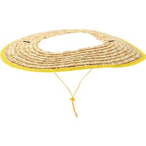 Hard Hat Sun Shade Straw Visor Lightweight Breathable Full Brim Sunshield for Outdoor Work Construction Safety