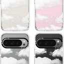 MOSNOVO Case for Google Pixel 9 Pro XL, [Buffertech 6.6ft Military-Grade Drop Protection] [Anti Peel Off Tech] Clear TPU Bumper Phone Case Cover Design - Cloud