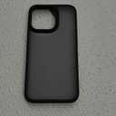 TORRAS Tough Shockproof for iPhone 13 Pro Case, [Military-Grade Drop Tested] Ultra-Durable Matte Hard PC Back with Soft Silicone Edge Slim Protective for iPhone 13 Pro Phone Case,Translucent Black