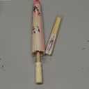 Xuniea 2 Pcs Cherry Blossom Decor Set Including Chinese Japanese Oiled Paper Umbrella and Foldable Handheld Silk Folding Hand Fan for Wedding Birthday Party Favor Decoration