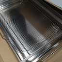 Allstare LRAL302S Air Fryer Tray Replacement for LG Oven Parts 304 Stainless Steel LG Air Fryer Basket LRAL303S 24.6 x 16.1 LG Oven Air Fryer Rack Stove Range Oven Parts Oven Shelf 1 Set