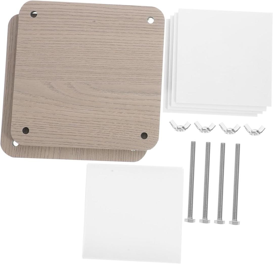 Homoyoyo Flower Press Kit Flower Plant Preservation Tool Embossing Set for Craft Pressing Dried Making