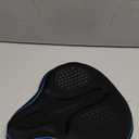 X WING Wide Bike Seat Cover Padded with Memory Foam | Ideal Bicycle Saddle Cover for Men and Women | Ultra-Soft Cushion, Non-Slip & Easy Installation | Fit for Exercise Bike, Indoor & Outdoor Cycling