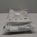 SanQing Car Seat Cover for Rear Car Seat Bottom,Luxury PU Leather Seat Cushion Protector Auto Interior Seat Cover Without Backrest,Full Wrapping Edge Works with Sedan SUV Pickup Minivan (Gray Rear)