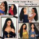 FREEMEIGE Ponytail Extension, Claw Clip Ponytail Extension for Women 30 Inch Long Wavy Pony Tails Hair Extensions Curly Clip in Ponytail Fluffy Natural Looking Synthetic Hairpiece for Daily Use