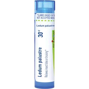 4 x Boiron Ledum Palustre 30C Homeopathic Medicine for Insect Bites - 80 Pellets