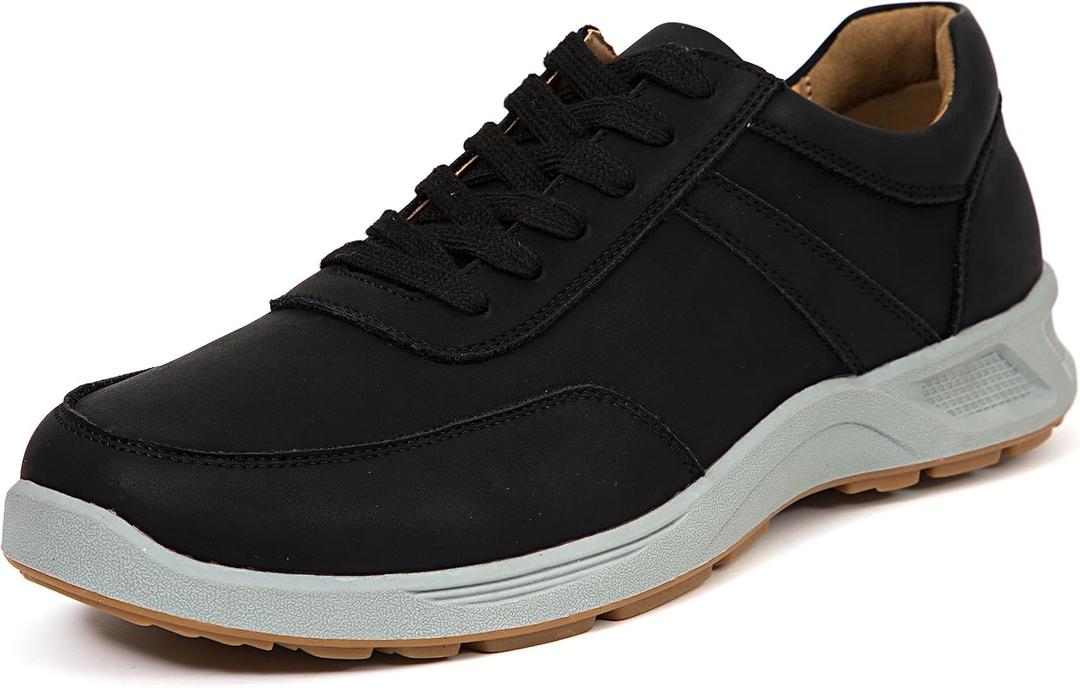 Deer Stags Men's Madison Sneaker (11, Black)