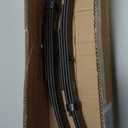 Trailer Leaf Spring 4 Leaf Double Eye 1750 lbs Cap for 3500 lbs Axle Suspension 25-1/4" Length fits for SW4B - Set 2