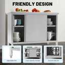 Hally Stainless Steel Cabinet 30"x48" Commercial Heavy Duty Prep Workbench