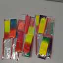 dervea 12 Pack Ribbon Dancing Wands Party Favors for Kids, Rainbow Birthday Decorations, Princess Party Supplies, Girls Party Games, Gymnastics Goody Bag Stuffers (Rainbow)