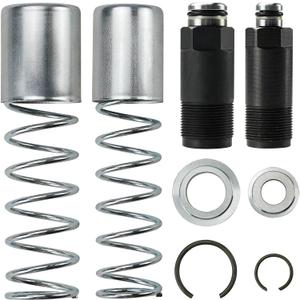 Floor Jack Replacement Parts Low Side Bigger & Smaller Horizontal Double Pump Piston Plunger Kit with Washers Retaining Ring for 3 Ton Hydraulic with Dual Pump Pitts-Burgh to-rin Bi-g Red Day-Tona