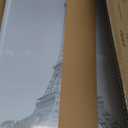 16x24 Poster Frame 1 Pack, Textured White Solid Wood Picture Frame, Wall Hanging