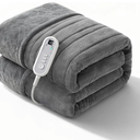 Heated Blanket Queen, Dual Control Electric Blanket, Ultra Soft Flannel, Consistent & Even Heating with 8 Heat Levels & 10 Hours Auto Off, Overheat Protection, Warm Gifts for Grandm (84"x90")