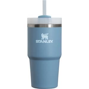 Stanley Quencher H2.0 Tumbler with Straw 20 oz | Flowstate 3-Position Lid | Cup Holder Compatible for Travel | Insulated Stainless Steel Cup | BPA-Free | Indigo