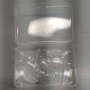 Flange Inserts 21mm Compatible with Medela/Spectra/TSRETE/Elvie/Momcozy/Bellababy Breast Pump 24mm Shields/Flanges, Reduce 24mm Nipple Tunnel Down to 21 mm, 4PCS