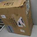 LamQee 2 Packs Modern Outdoor Wall Lights 3000K Integrated LED Outdoor Wall Sconces Lighting, Contemporary Exterior Lighting Fixtures Outside Wall Mount Lights for House Porch Door Garage, Matte Black