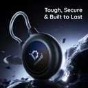 WhoseID Compatible with Apple Airtag Case Keychain Holder, IPX8 Waterproof Air Tags-2 Pack Cases Keychain Holder Easy Twist-Off Cap with Durable Matel Keyring for Luggage, Item Finder, Backpack, Kids