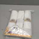 BlueSnail Quilted Thicker Waterproof Changing Pad Liners,3 Count(Snow White 13 x 27)