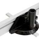 Miter Fence, Miter Gauge for Table Saw, Adjustable Angle Ruler Woodworking Tools Push Block, Angle Plate Ruler Replacement Table Jointers Band Saw Sled Router Table System, -60 To 60 Degrees