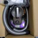 Aspiron 1700W Canister Vacuum Cleaner, 45Kpa Bagless Vacuum Cleaner, Multi-Cyclonic Filtration, 2 Anti-Allergen HEPA Filters, 3.5QT Dust Cup, 4 Tools, Corded Vacuum for Hard Floor, Pet Hair, Violet