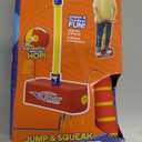 Flybar My First Foam Pogo Jumper for Kids Fun and Safe Pogo Stick for Toddlers, Durable Foam and Bungee Jumper for Ages 3 and up, Supports up to 250lbs (Red)