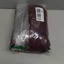 LaiyiVic Bodycon Midi Dress for Women 3/4 Sleeve Crew Neck Wrap Work Knee Length Elegant Dresses (Small, Burgundy5755)