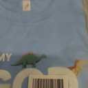 Toddler Dinosaur Shirts for Boys Gifts Little Kids Girls Dino Shirt Cartoon Graphic Tees T-Shirt Short Sleeve Clothes (7T/150, Blue)
