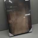 KUVIOKE Abstract Framed Wall Art Set Earthy in Deep Brown and Beige Tones Modern Art Decorative Home Decor 16x24in (Black Framed)