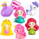 Hely Cancy Baby Bath Toys - No Hole Bath Toys for Kids, Bath Tub Shower Toys for Newborn Baby