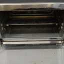 BLACK+DECKER 4-Slice Convection Oven, Stainless Steel, Curved Interior Fits a 9 inch Pizza, TO1313SBD