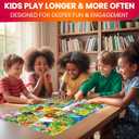 QUOKKA 100 Piece Puzzles for Kids Ages 4-6  4 Puzzles for Kids Ages 6-8  Search and Find Ocean and Forest Animals Kid Activities for 8-10 yo  Toddler Learning Toy Game Gift for Boys and Girls 5-8