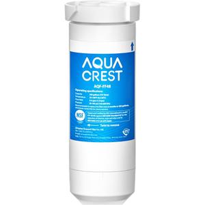 AQUACREST XWF Refrigerator Water Filter, Compatible with GE XWF, GE Refrigerator Models Starting with GBE21, GDE21, GDE25, GFE24, GFE26, GNE21, GNE25, GNE27, GWE19, GYE18, GSE25, GSS23, GSS25, GZS22