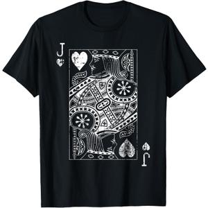 Jack of Hearts Vintage Card T-Shirt