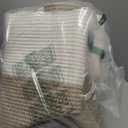 115L Extra Large Blanket Basket for Living Room - Woven Cotton Rope Laundry Hamper with Reinforced Handles - Storage Bin for Pillows, Comforters & Toys - Machine Washable,White&Brown