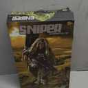 Soldier Action Figure Model, 12 Inch 1/6 Realistic Army Military Police Sniper Soldier Model Set with Accessories Collection Gifts for Adults (Camouflage All Terrain)