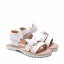 Rachel Kids Lil Stacey White Sandal, 10M