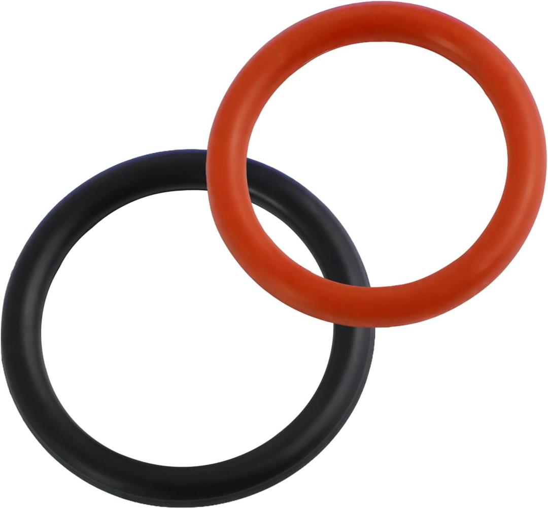 Power Steering Stop Leak O Ring Kit, 2 PCS Power Steering Pump Rubber Inlet & Outlet O-Ring Seals Compatible with Honda Ridgeline DX RT RTL MDX RDX, Replaces #91370-SV4-000 91345-RDA-A01
