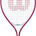 Wilson Ultra Power 21" Junior Recreational Tennis Racket - Pink/White/Blue