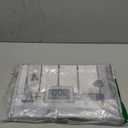 WallarGe Atomic Clock with Outdoor and Indoor Temperature - 12.5 Inch Self-Setting Digital Clock Large Display, Battery Operated Wall Clocks or Desk Clocks for Bedroom, Livingroom, Office