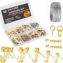Mr. Pen- Picture Hanging Kit, 220pc, Picture Hangers, Nails for Hanging Pictures, Wall Hangers, Picture Hanging, Picture Hanging Hooks, Frame Hanging Hardware, Picture Hooks, Wall Hanging Kit