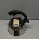 461555 3 Qt Easy Pour Whistling Tea Kettle Stainless Steel