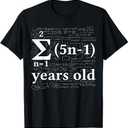 Math 13 Birthday Boy 13 yr 13 Year Old Boy 13th Birthday TShirt L
