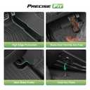 Escape Floor Mats - Car Mats for Ford Escape 2009-2012, Mazda Tribute & 2009-2011 Mercury Mariner, All Weather Floor Mats and Cargo Liner for Escape Accessories, Heavy Duty Rubber Mats